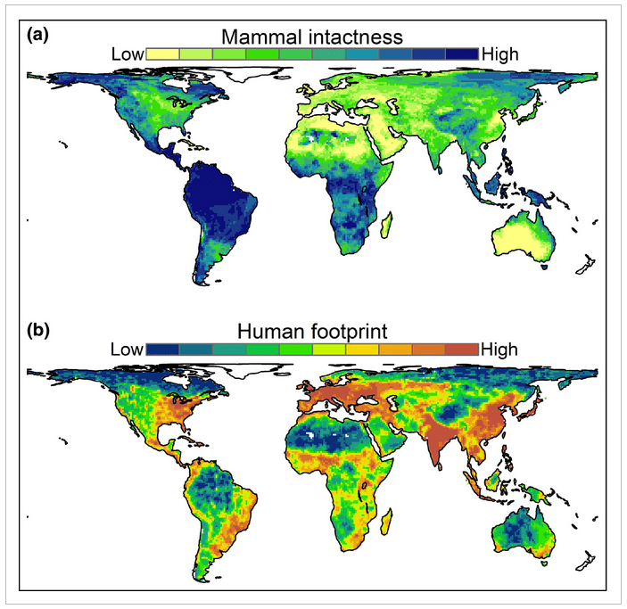 Mammal intactness belote et al 2020