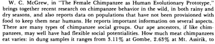 Tanner 1983 chimpanzee