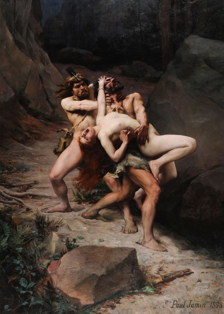 Jamin Le rapt à l'âge de pierre