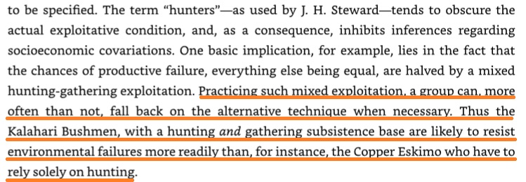MTH ch9d hunting and gathering halves failure